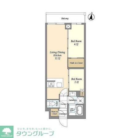 アジールコート練馬中村橋の物件間取画像